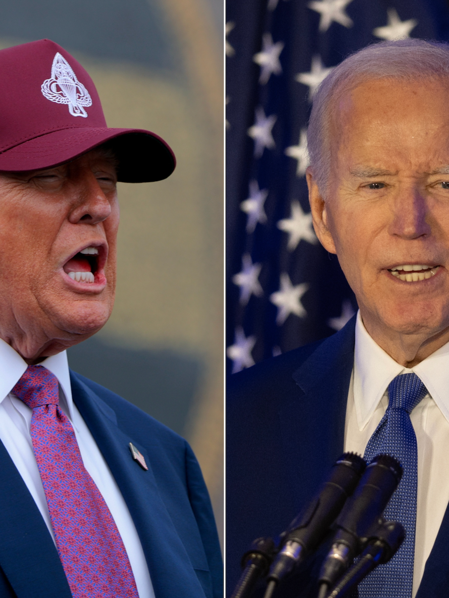 Donald Trump tried to insult Joe Biden but fumbled his words - again