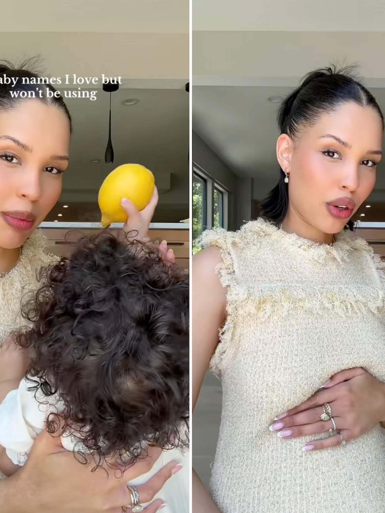 Nara Smith shares list of potential baby names - TikTokers are saying they're just 'random words'