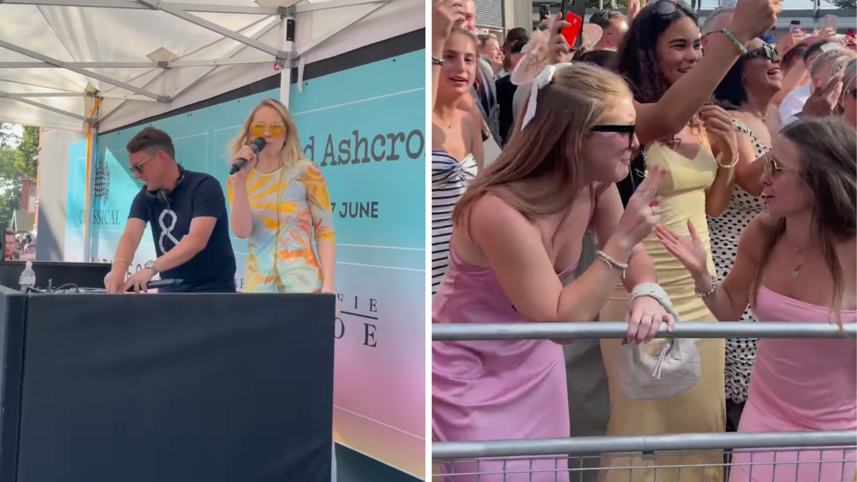 The Jet2holidays ad voiceover lady is doing festival appearances and people can't cope