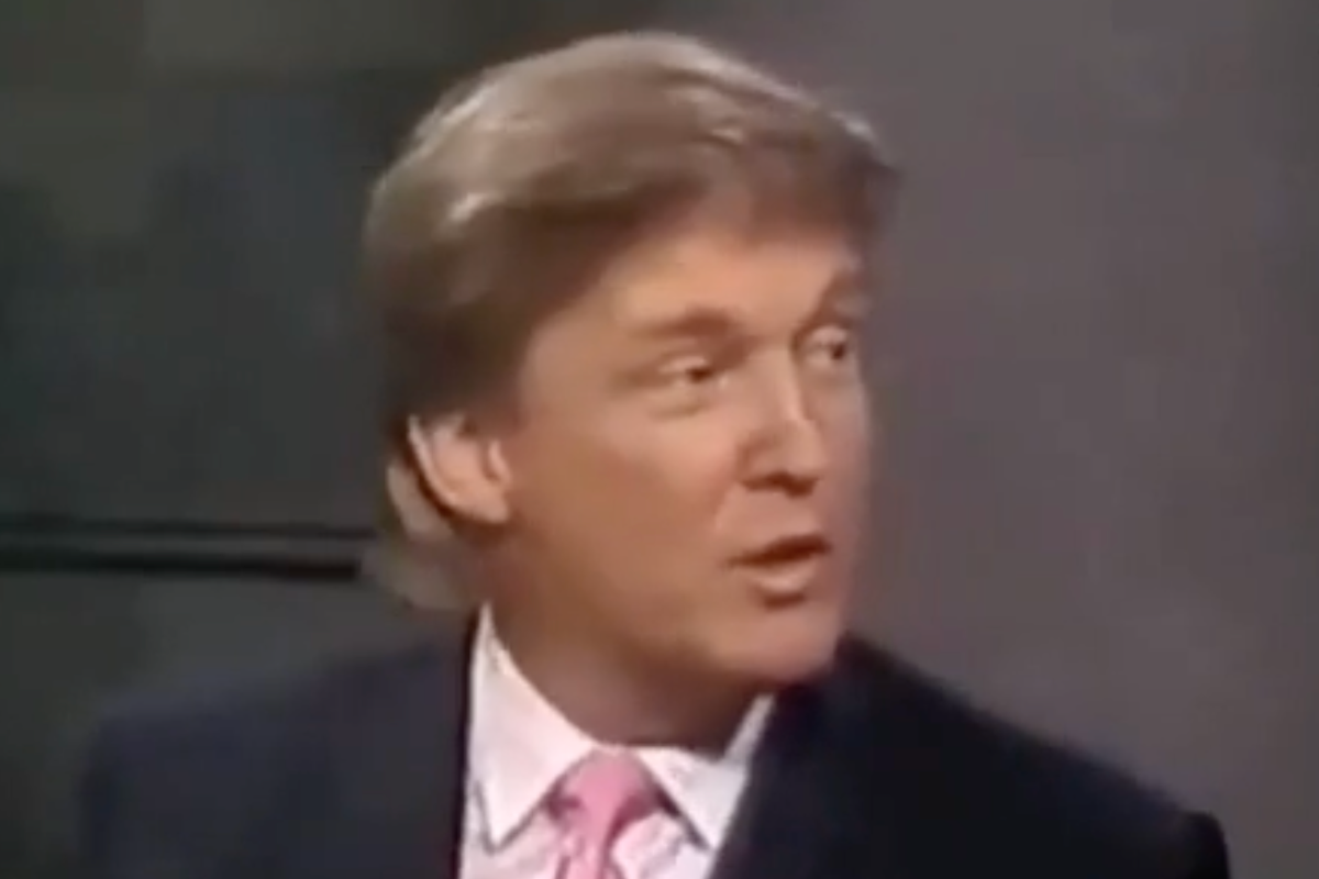 Watch viral resurfaced clip of Trump appearing to blame an alleged rape victim