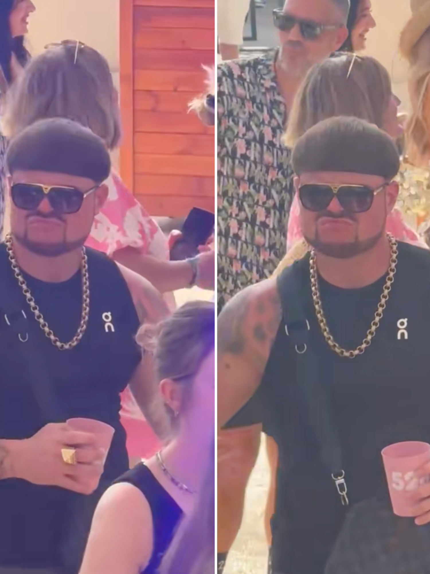 Brands have started jumping on the 'Ibiza final boss' trend - and the guy is loving it