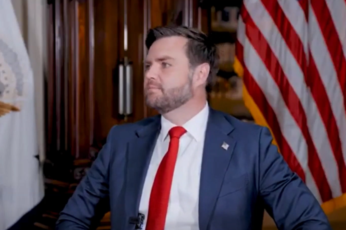 “I’m not gonna answer that": JD Vance laughs off insinuation about Donald Trump