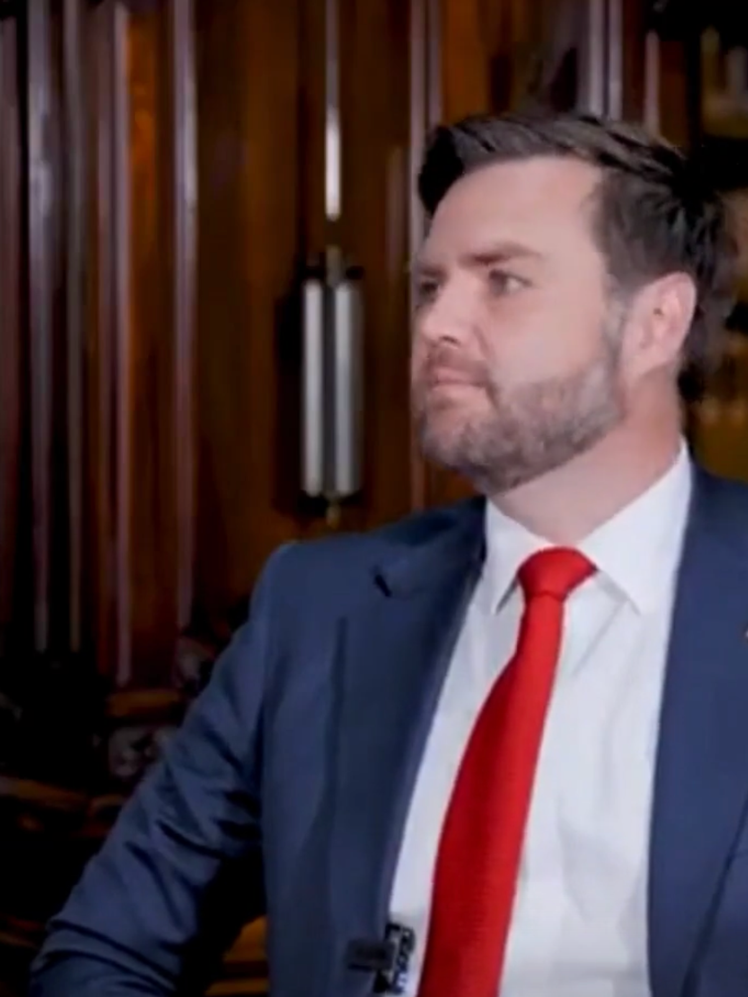 “I’m not gonna answer that": JD Vance laughs off insinuation about Donald Trump