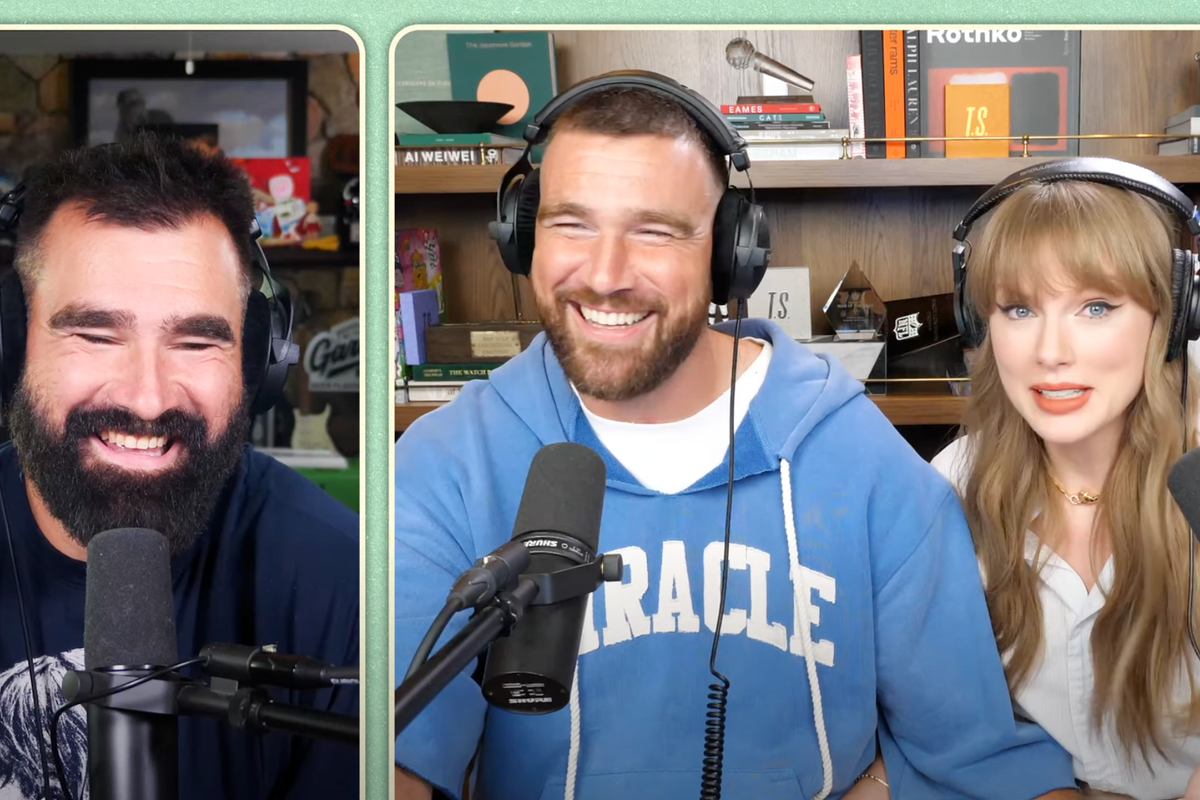 9 biggest takeaways from Taylor Swift appearing on Travis and Jason Kelce's New Heights podcast