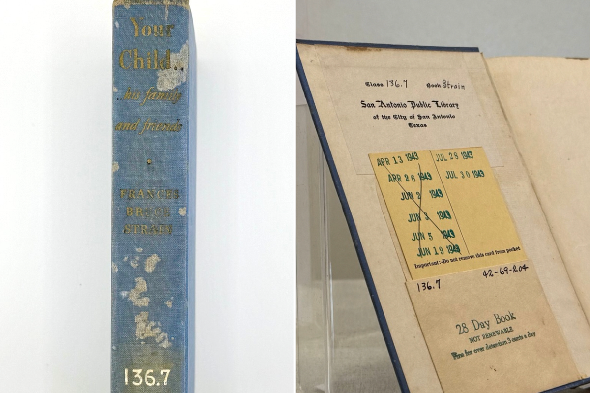 82-year-old library book is finally returned with this heartbreaking message found inside