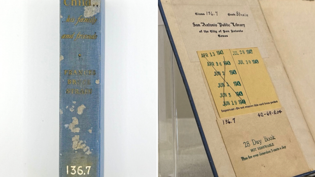82-year-old library book is finally returned with this heartbreaking message found inside