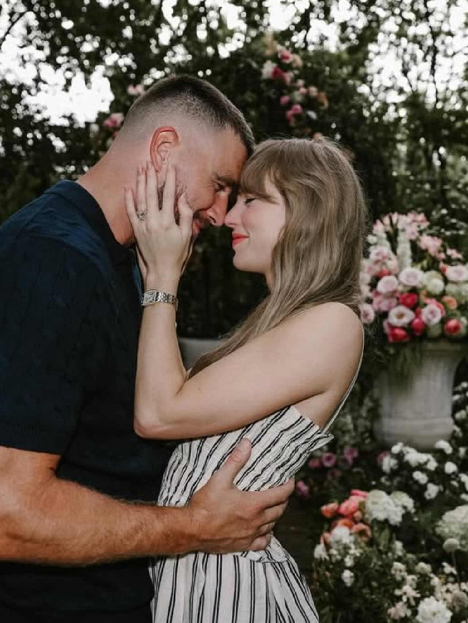 The biggest reactions as Taylor Swift and Travis Kelce announce their engagement: 'Literally crying'