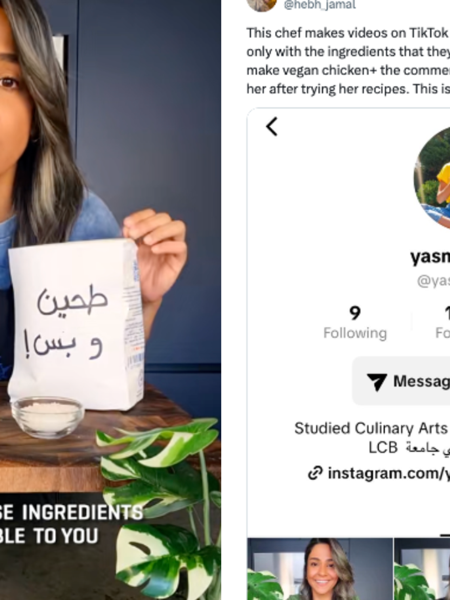 TikTok chef shares recipes using only ingredients Gaza has access to and it's heartbreaking