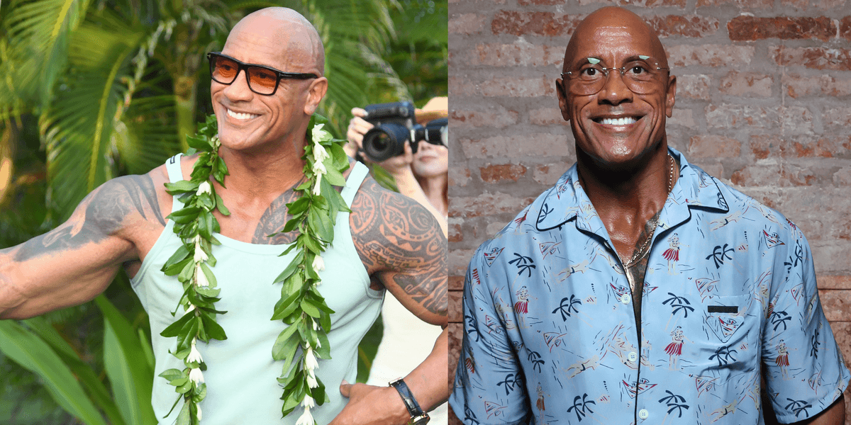 The Rocking Hundred Dwayne 'The Rock' Johnson's dramatic new look has everyone talking at ...