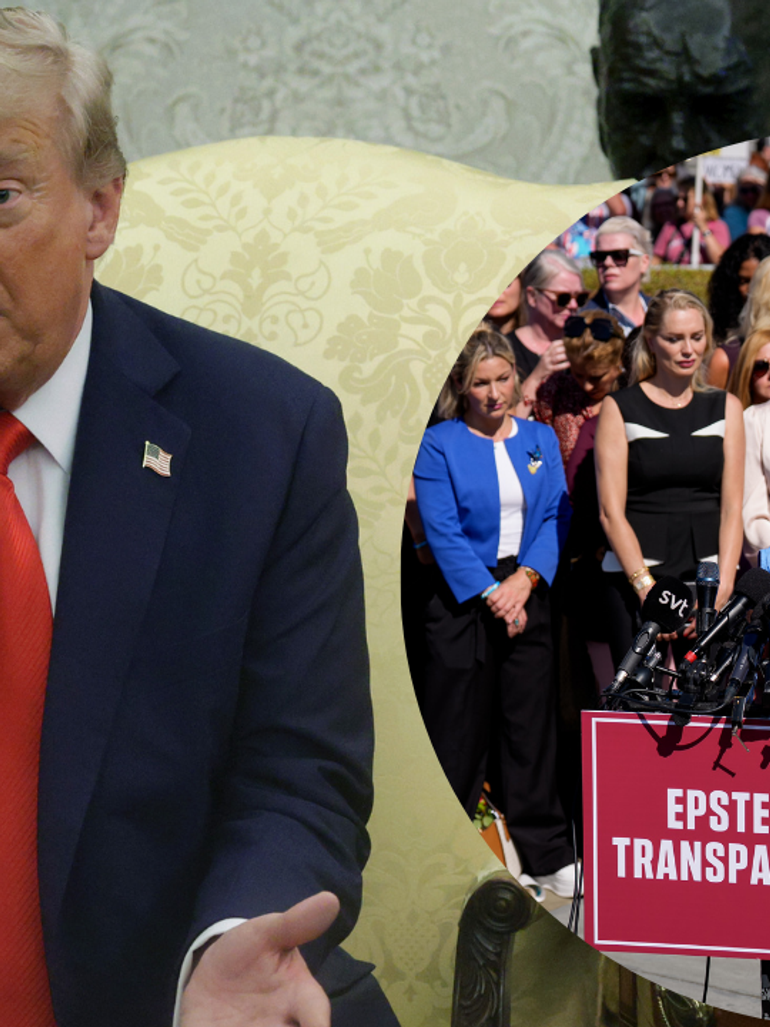 Trump doubles down on Epstein files 'democrat hoax' despite Republicans leading rally