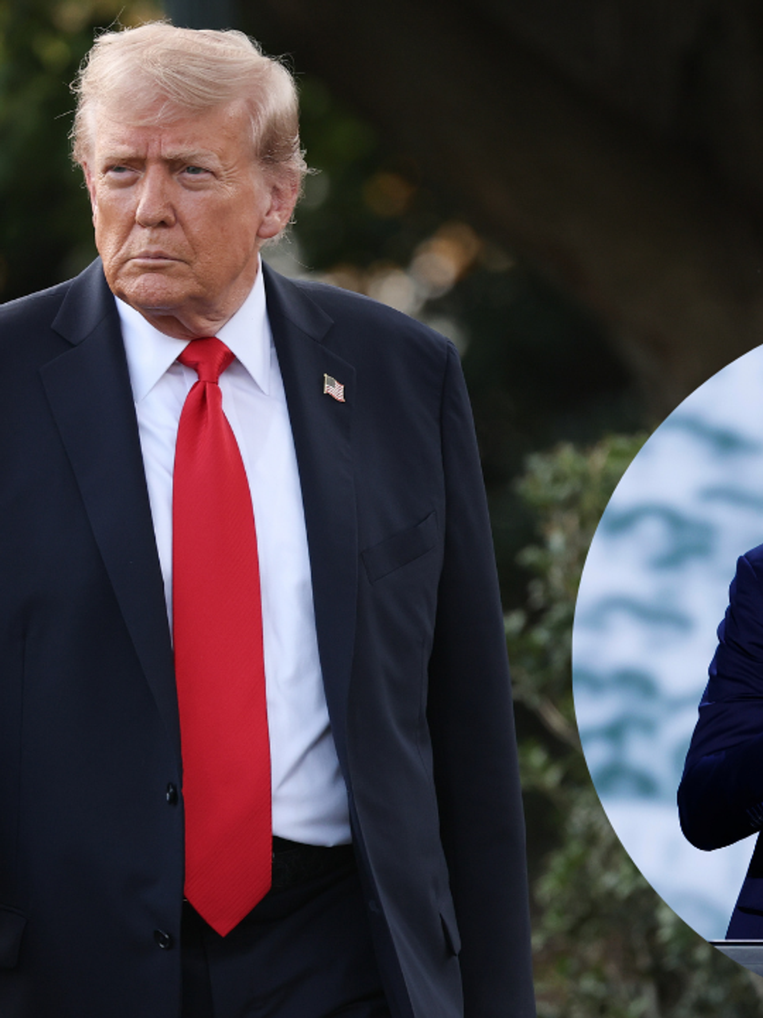 Donald Trump 'not concerned' for his safety while Charlie Kirk's killer still at large