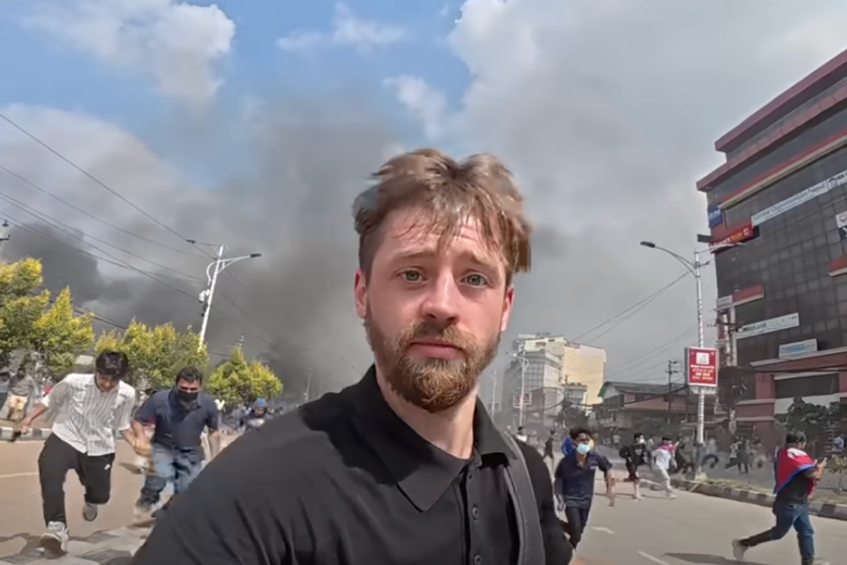 British YouTuber accidentally captures Nepal’s Gen Z protests on his travels