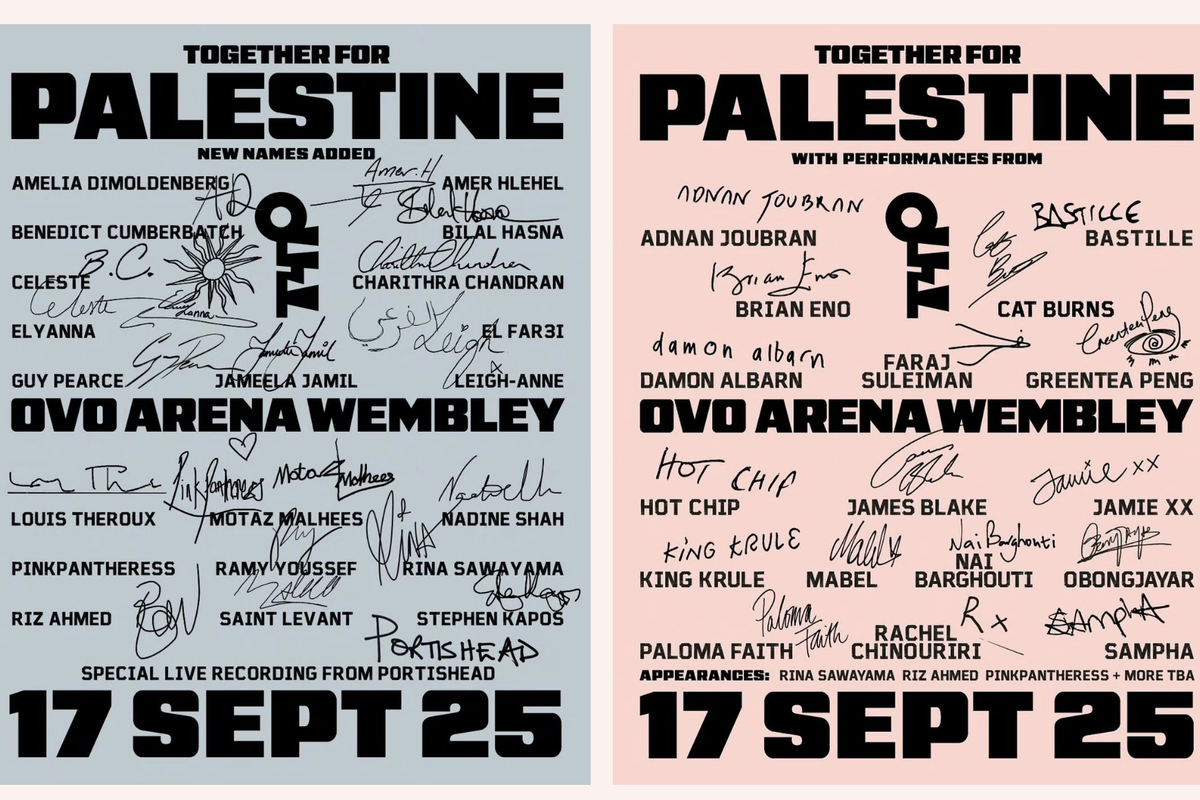 14 powerful moments from 'Together for Palestine' at London's Wembley Arena