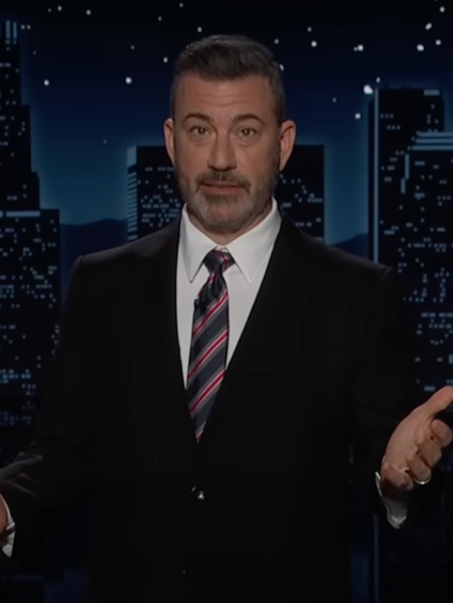 Jimmy Kimmel delivers emotional monologue over Charlie Kirk remarks