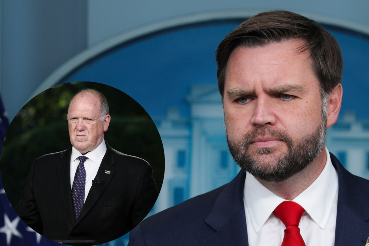 JD Vance in tense exchange with interviewer over Tom Homan questions