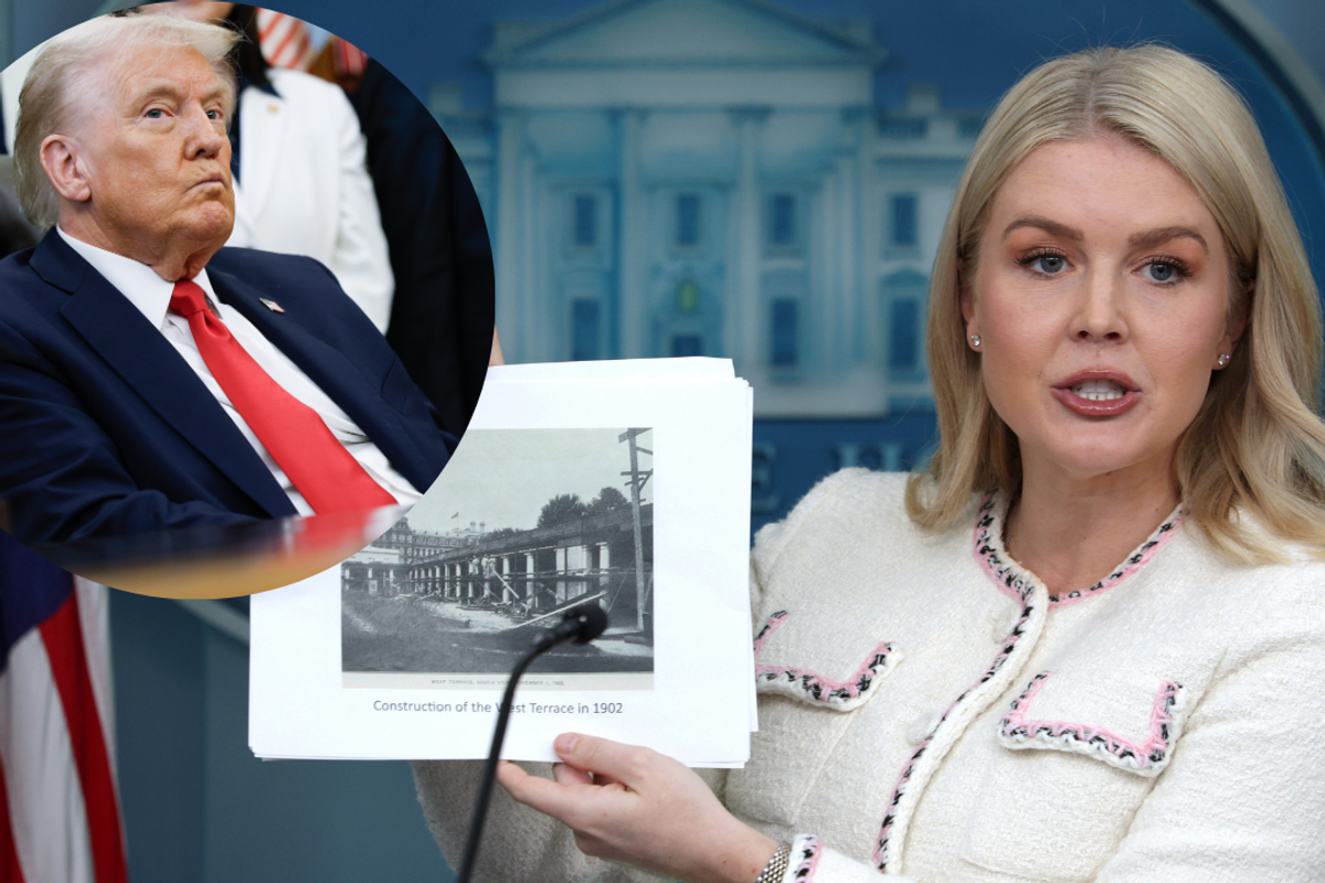 Karoline Leavitt reveals White House ballroom is Trump's 'main priority' and people are furious