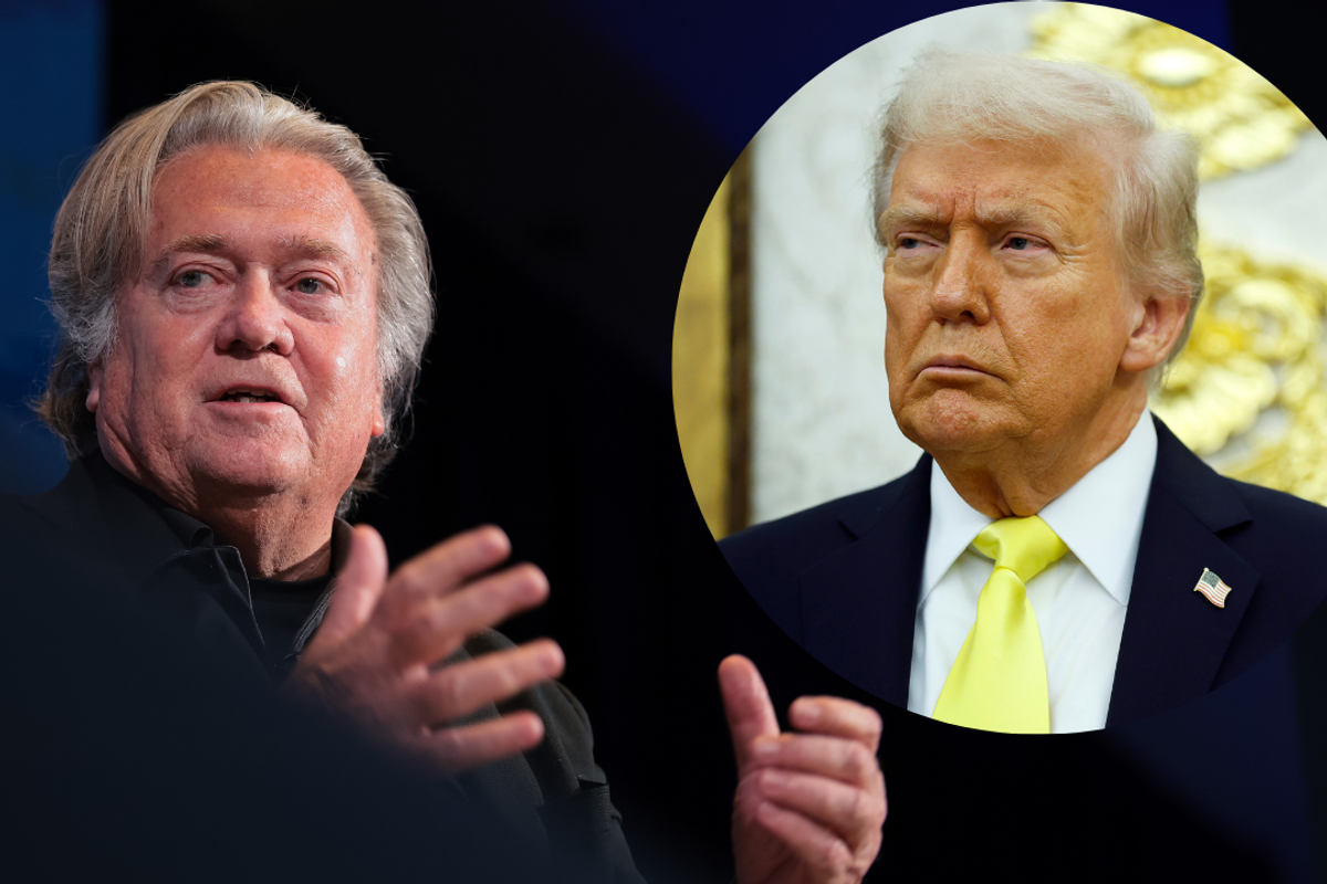 Shocking moment Steve Bannon claims people should forget 22nd amendment and get used to Trump 2028
