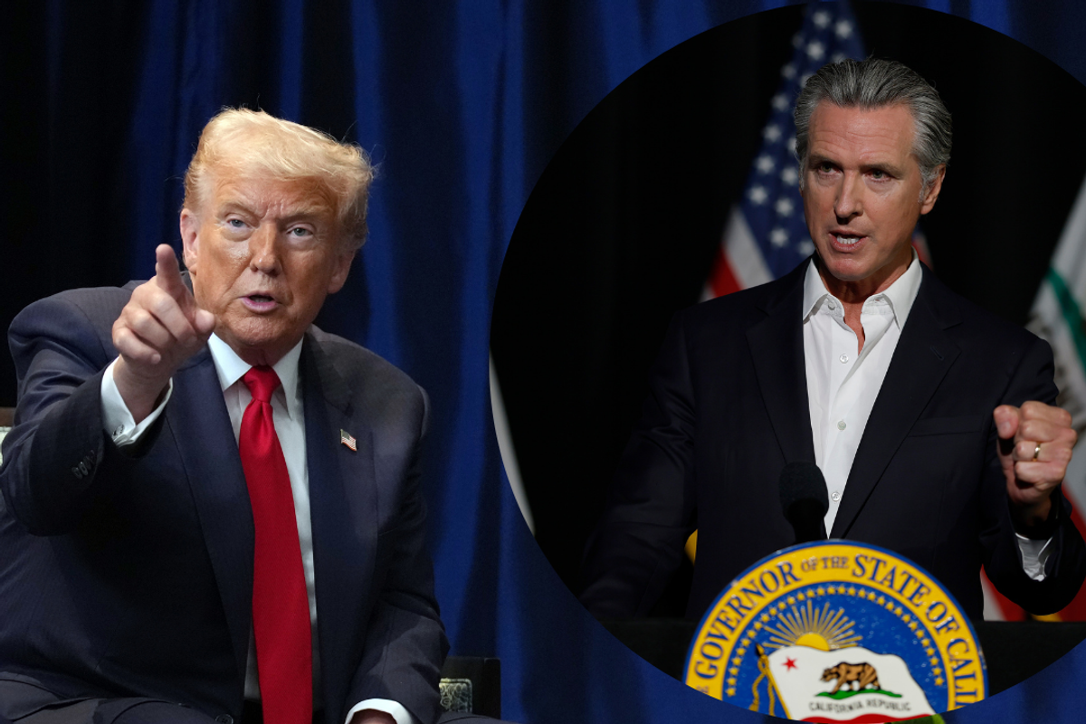 Gavin Newsom is adamant Trump’s presidency ends next November thanks to loophole