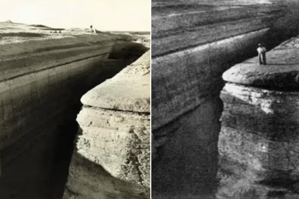 Never-before-seen photos of 'Egypt's Area 51' uncover ancient 'underground complex'