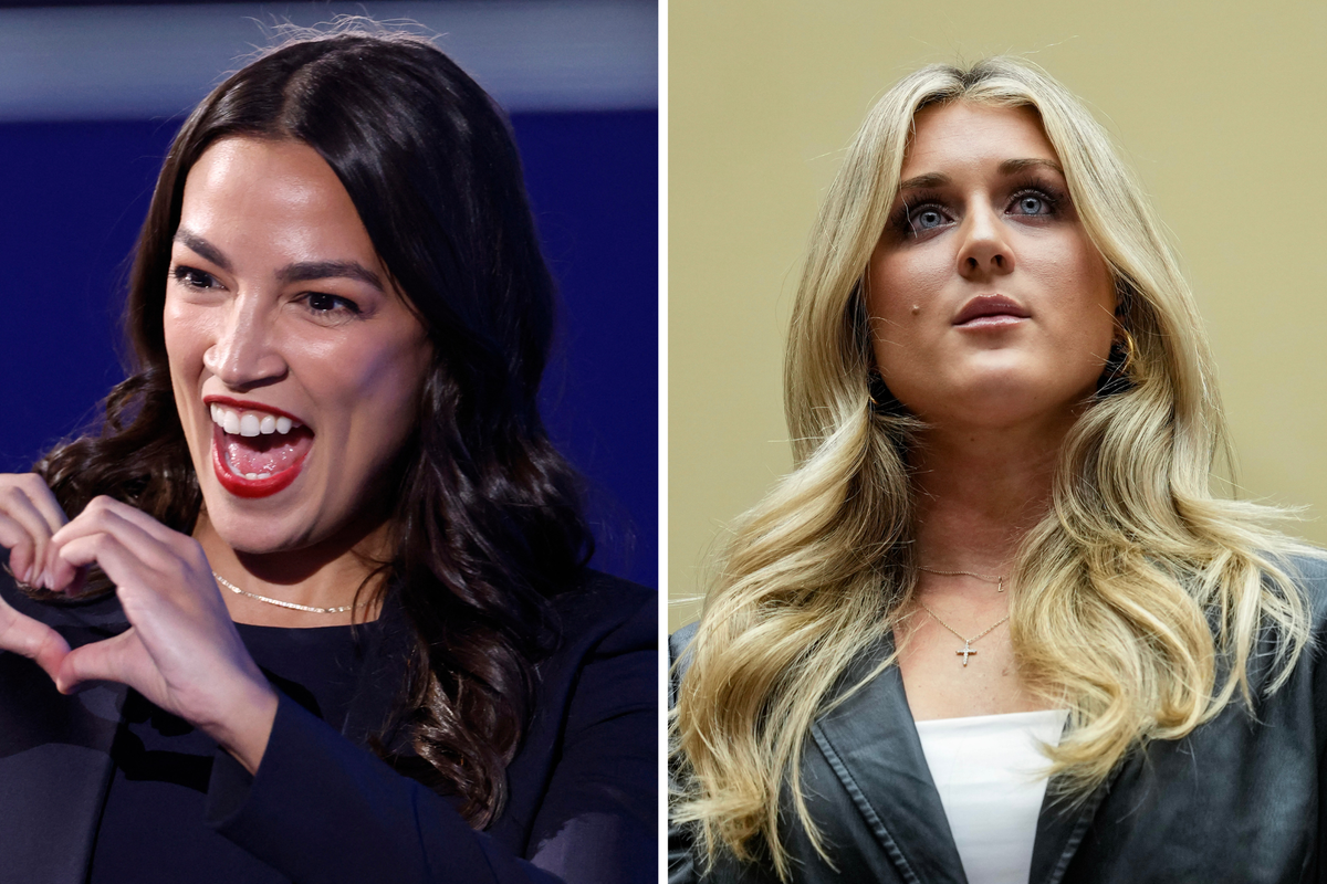 AOC has epic clapback for right-wing influencer who challenged her to a debate