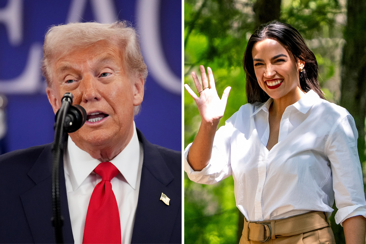 'Did those doctors ask you to draw a clock?': AOC has perfect response for Trump over 'low IQ' dig