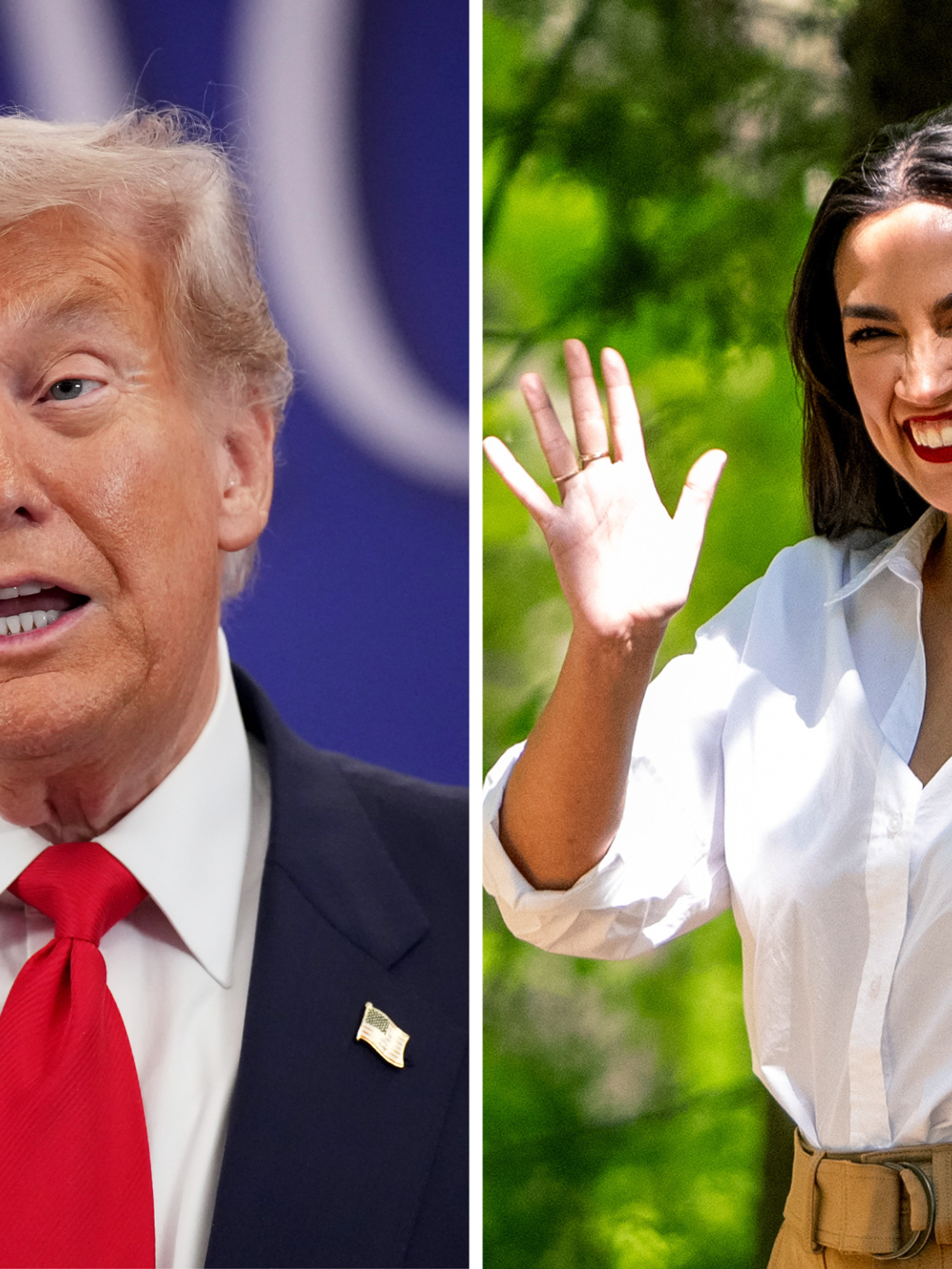 'Did those doctors ask you to draw a clock?': AOC has perfect response for Trump over 'low IQ' dig
