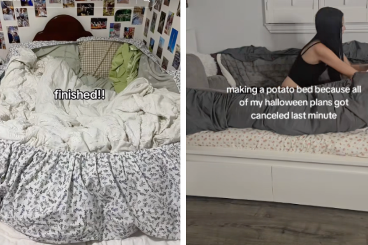 What is the 'potato bed' TikTok trend? This is the concerning reason experts aren't fans of it