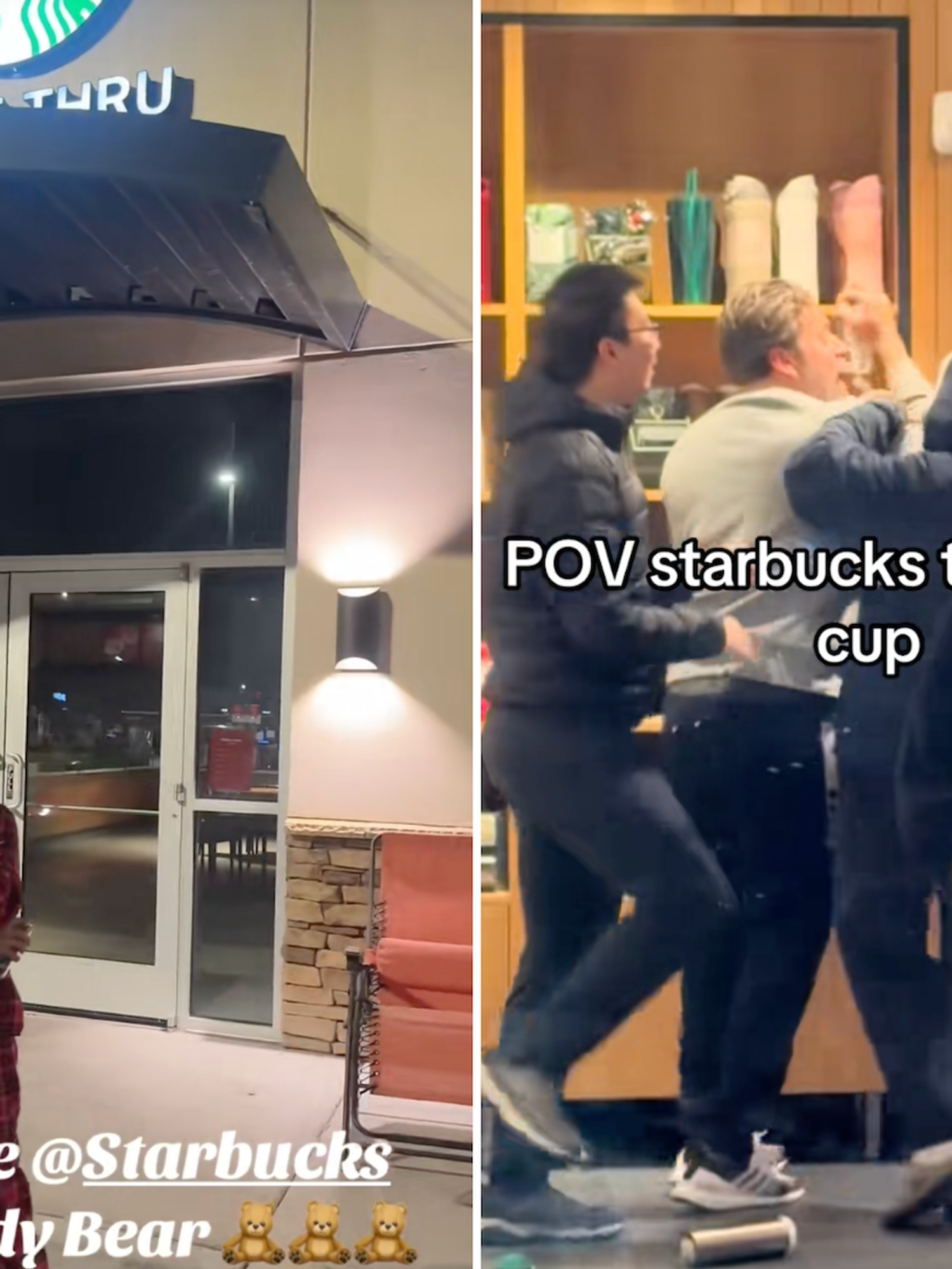 Customer frenzy over Starbucks limited edition bear cups causes queues in the early hours
