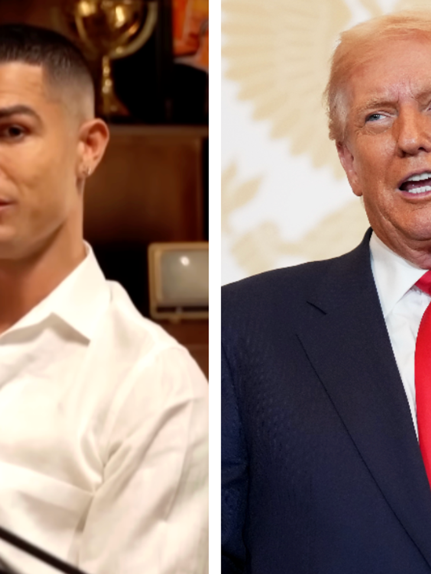 Cristiano Ronaldo teases secret connection with Donald Trump that 'nobody knows'