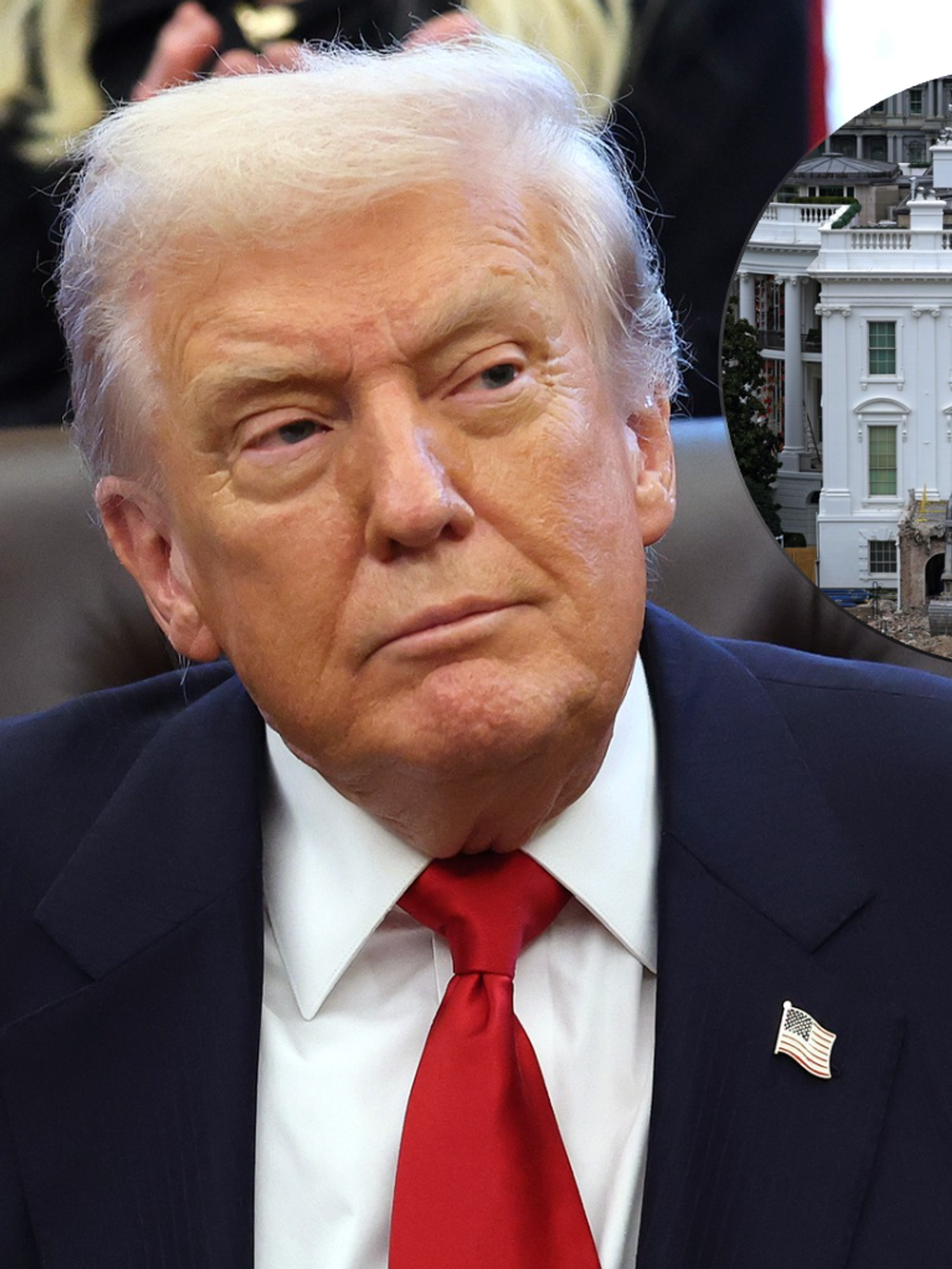 Trump admits he didn't have to knock down the White House East Wing