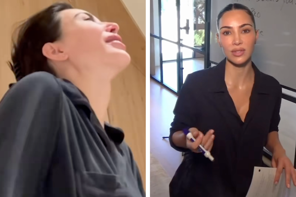Kim Kardashian shares emotional behind-the-scenes journey as she breaks down in tears after failing bar exam