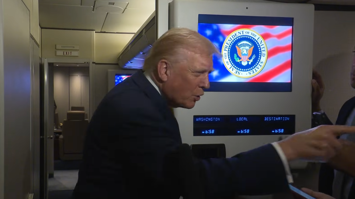 Trump snaps 'quiet, piggy' at female reporter over Epstein questioning