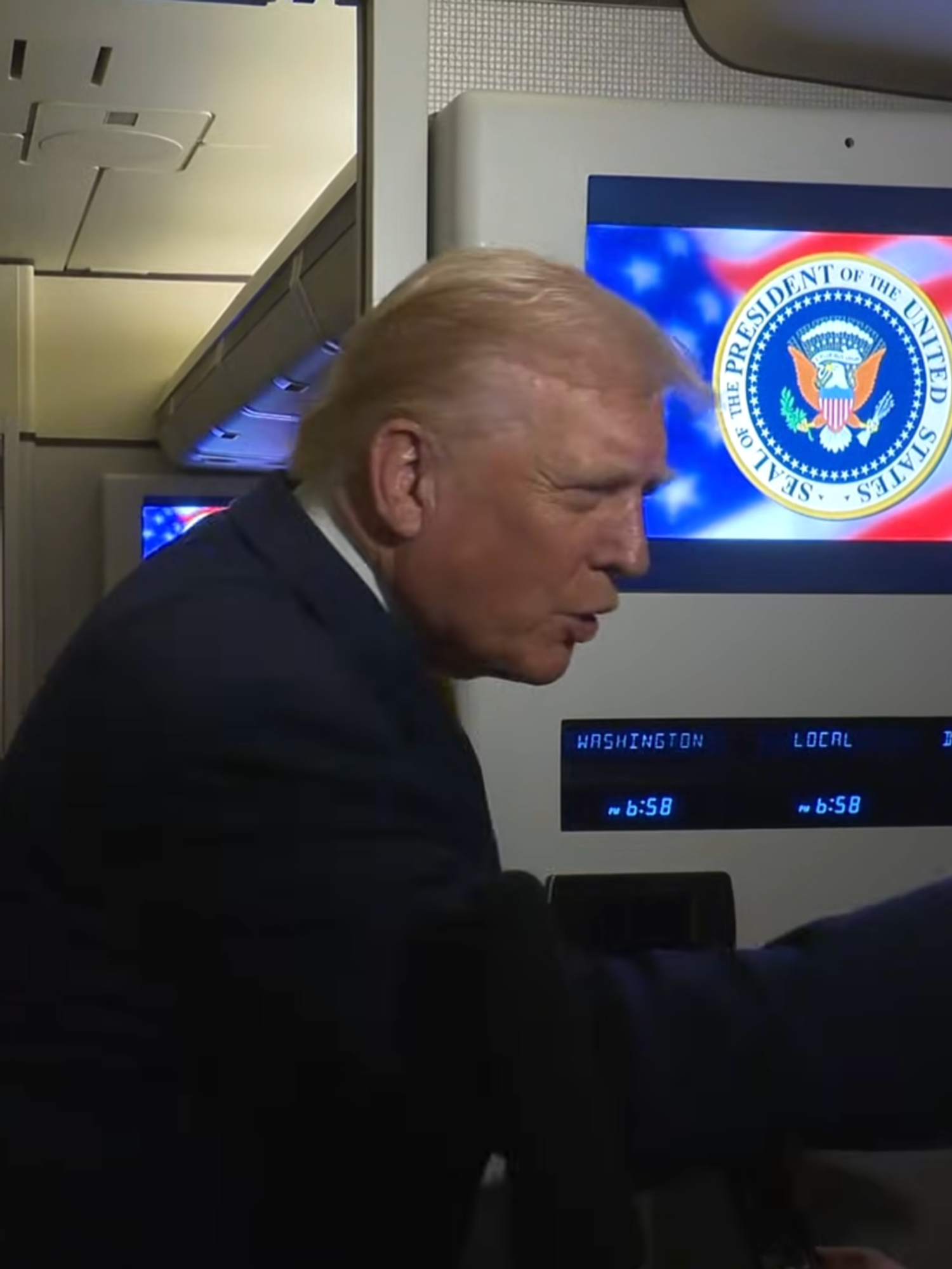 Trump snaps 'quiet, piggy' at female reporter over Epstein questioning