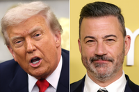 Trump takes aim at 'bum' late-night host Jimmy Kimmel...again