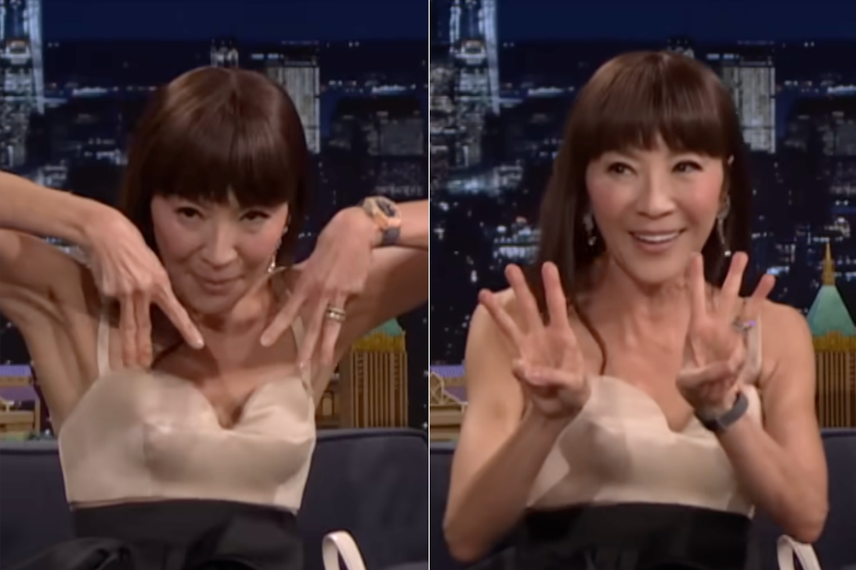 'MM flip it around': Michelle Yeoh sparks viral Wicked meme and everyone loves her commitment to it