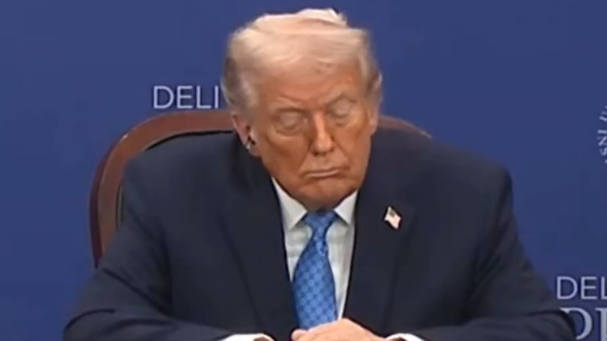 'MAGA can't deny this anymore': Trump appears to fall asleep yet again