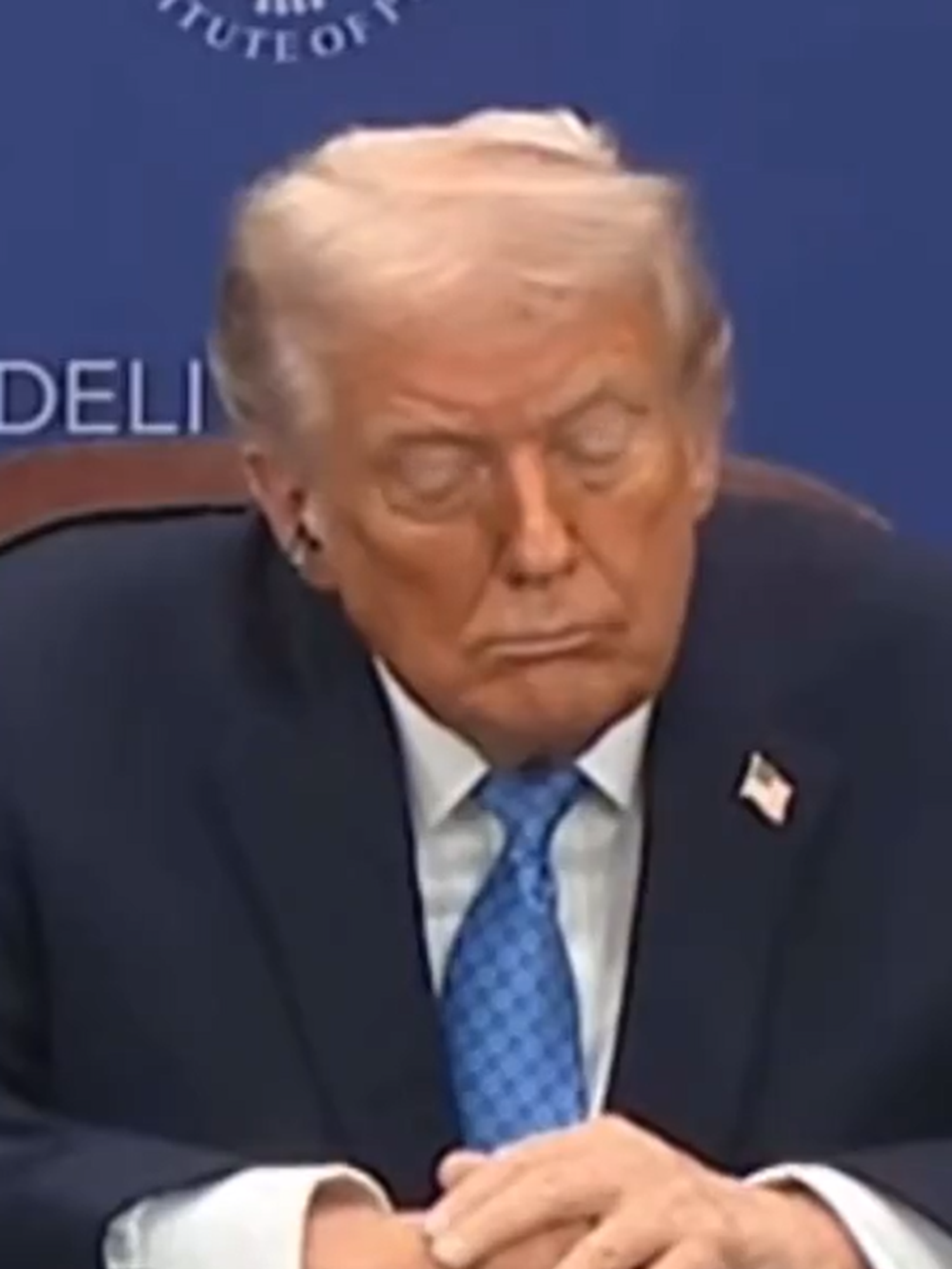 'MAGA can't deny this anymore': Trump appears to fall asleep yet again