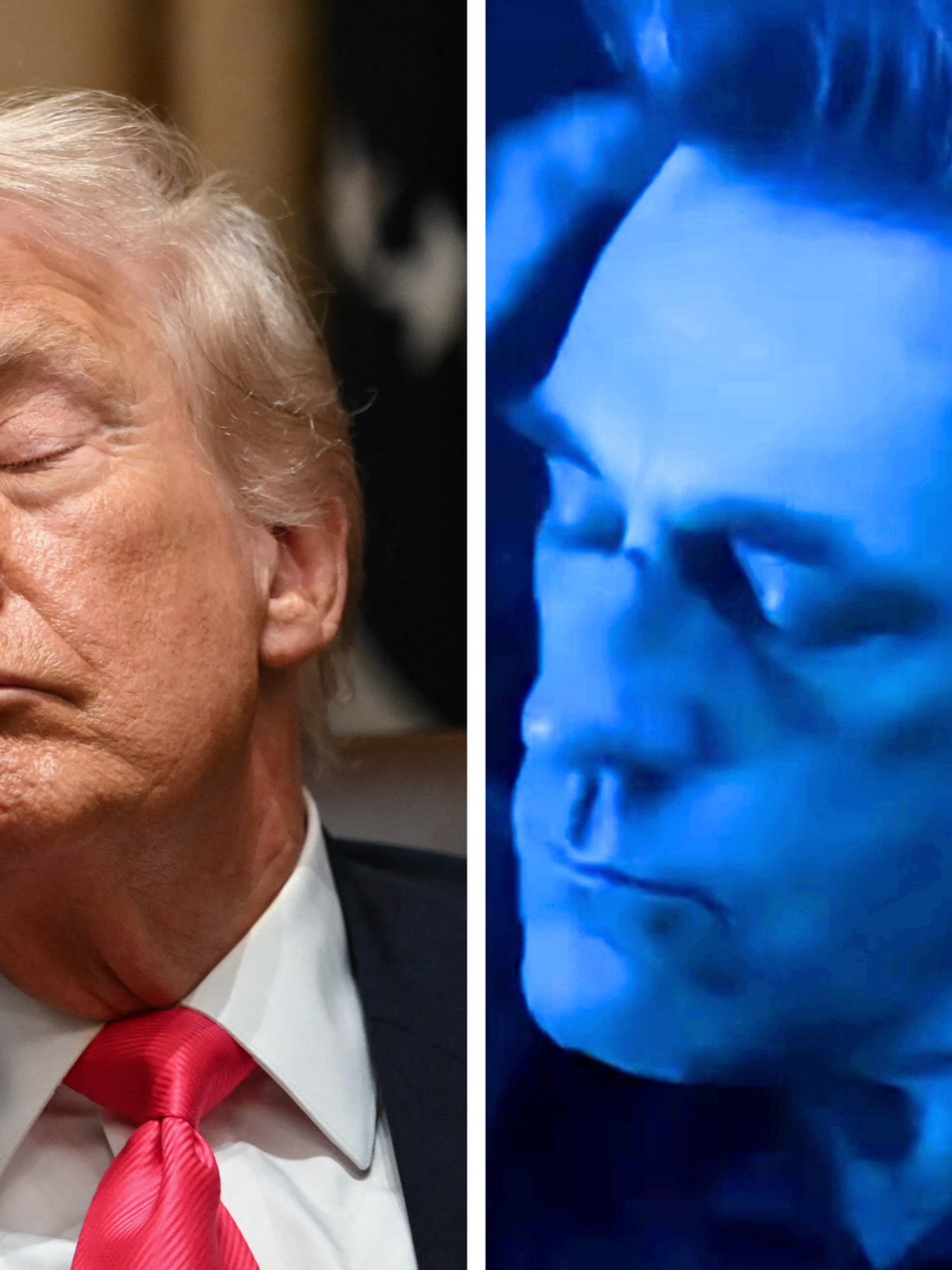 Trump falling asleep gets the ‘Turn the Lights Off’ meme treatment