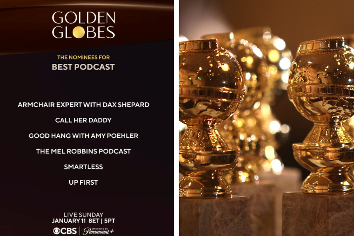Golden Globes 'podcast' category sparks heated debate: 'How is this even real?!'