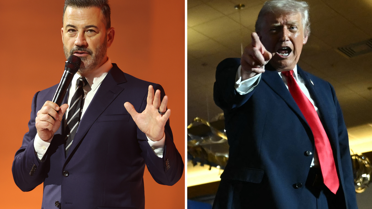 Trump's rambling speech 'like a slot machine' as Jimmy Kimmel says he's 'not all there'