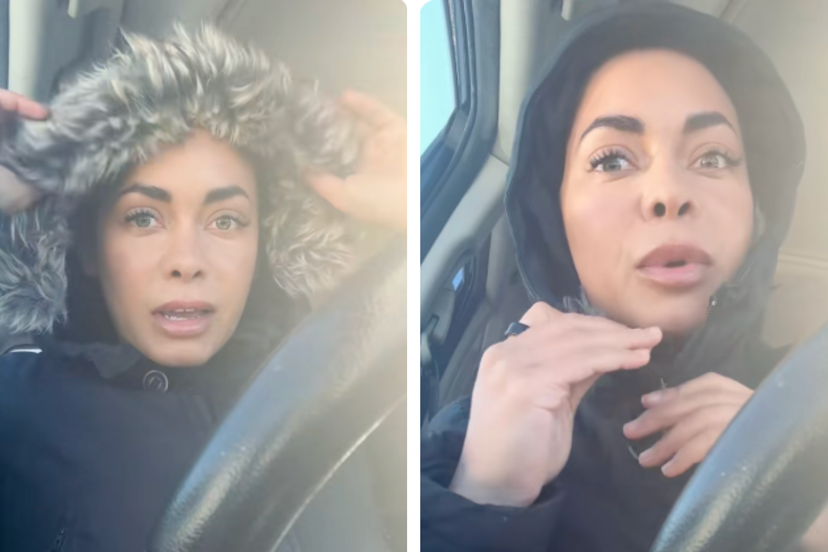 We've apparently been wearing our fur hooded coats all wrong – thanks TikTok