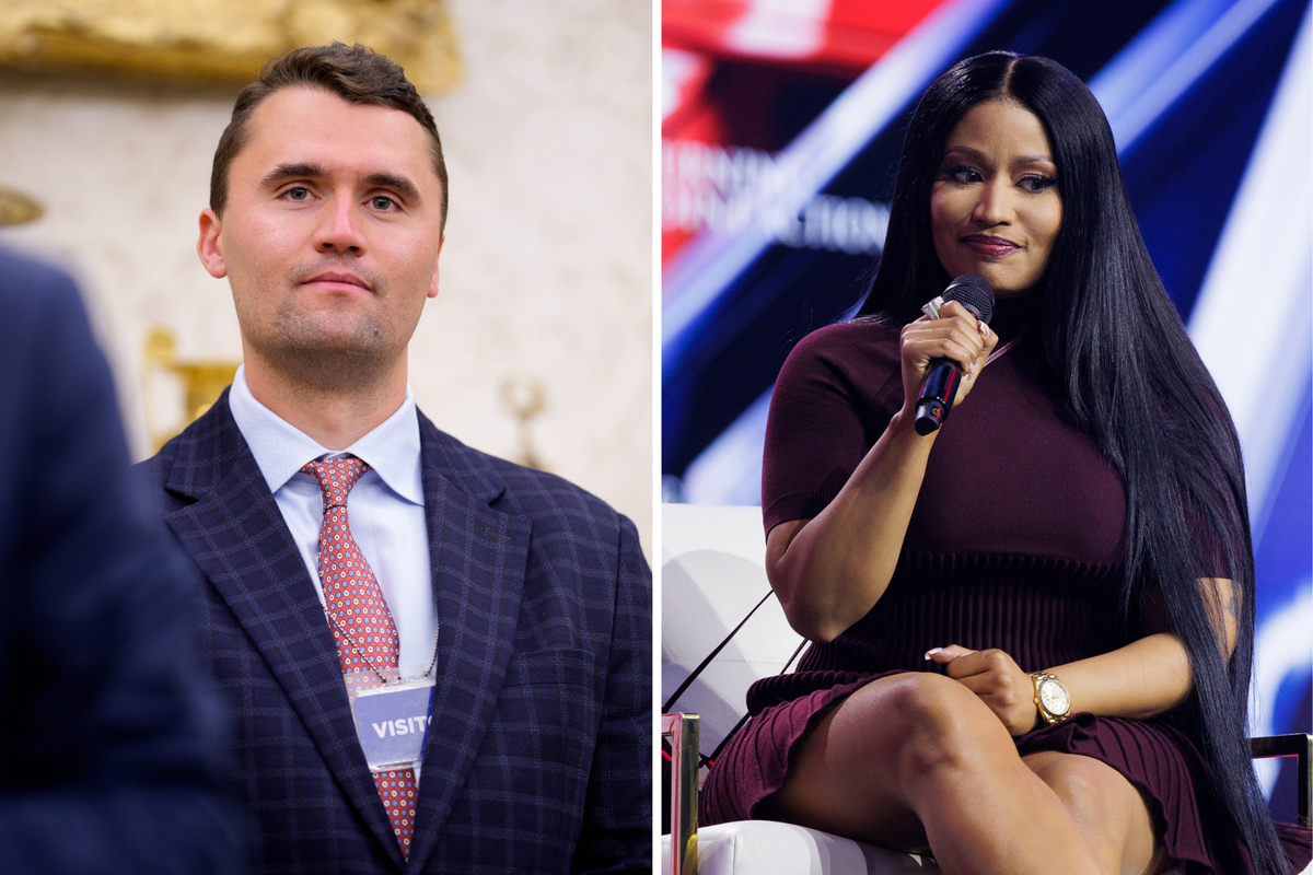 Charlie Kirk says Nicki Minaj is a 'bad role model' in resurfaced clip
