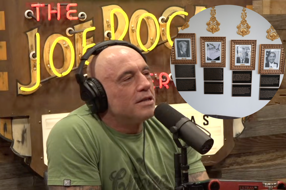 Joe Rogan says Trump is 'losing it' over latest plaque stunt