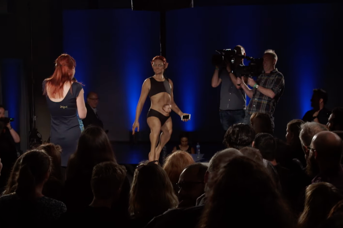 This reimagining of the perfect human body is absolutely terrifying