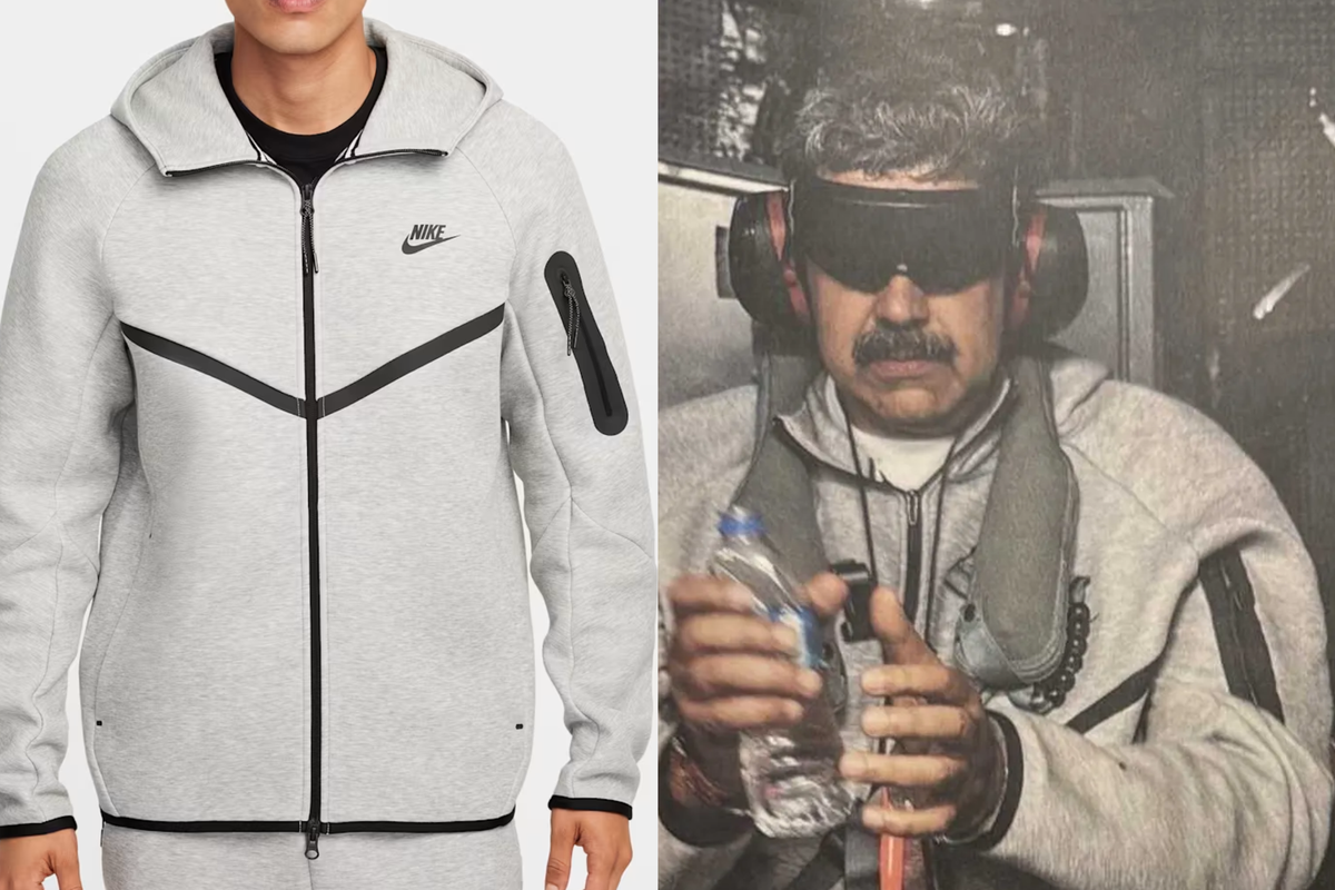 Nike tracksuit worn by Venezuela’s Nicolas Maduro sells out following capture