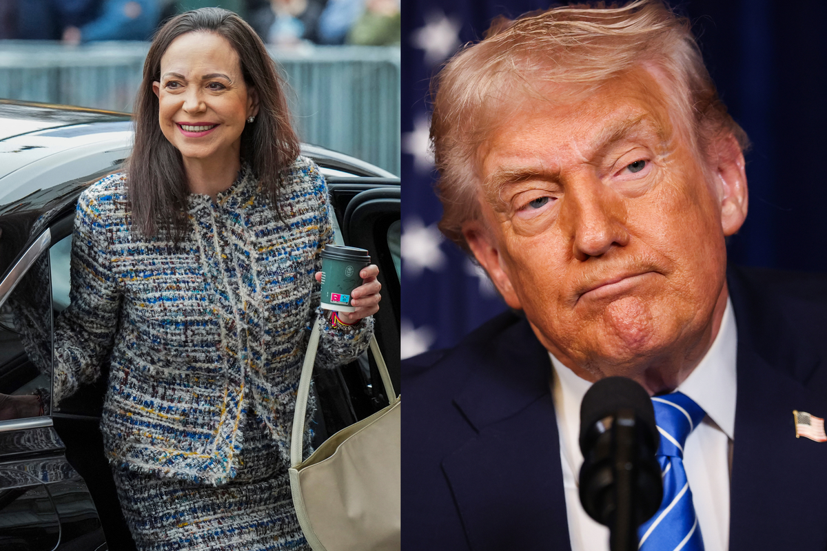 Trump could get Nobel Peace Prize after all as Maria Corina Machado makes bizarre suggestion