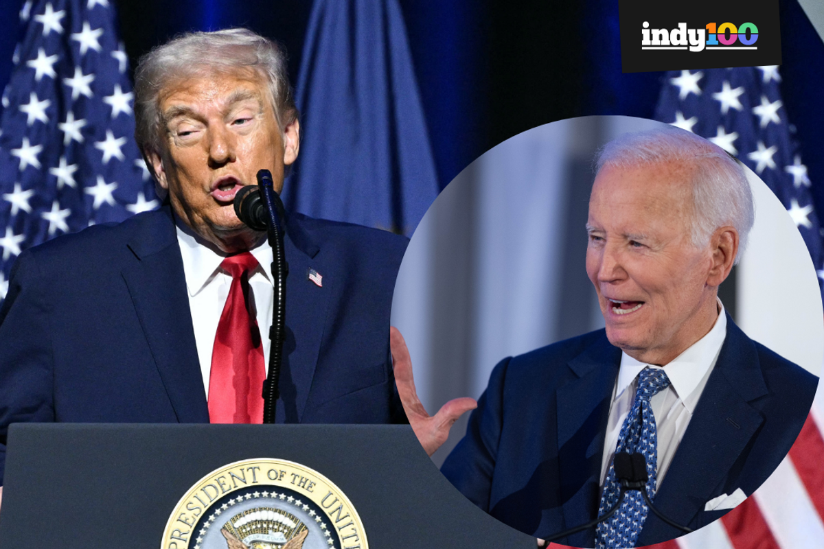 Donald Trump mocks Biden's cough to awkwardly silent room
