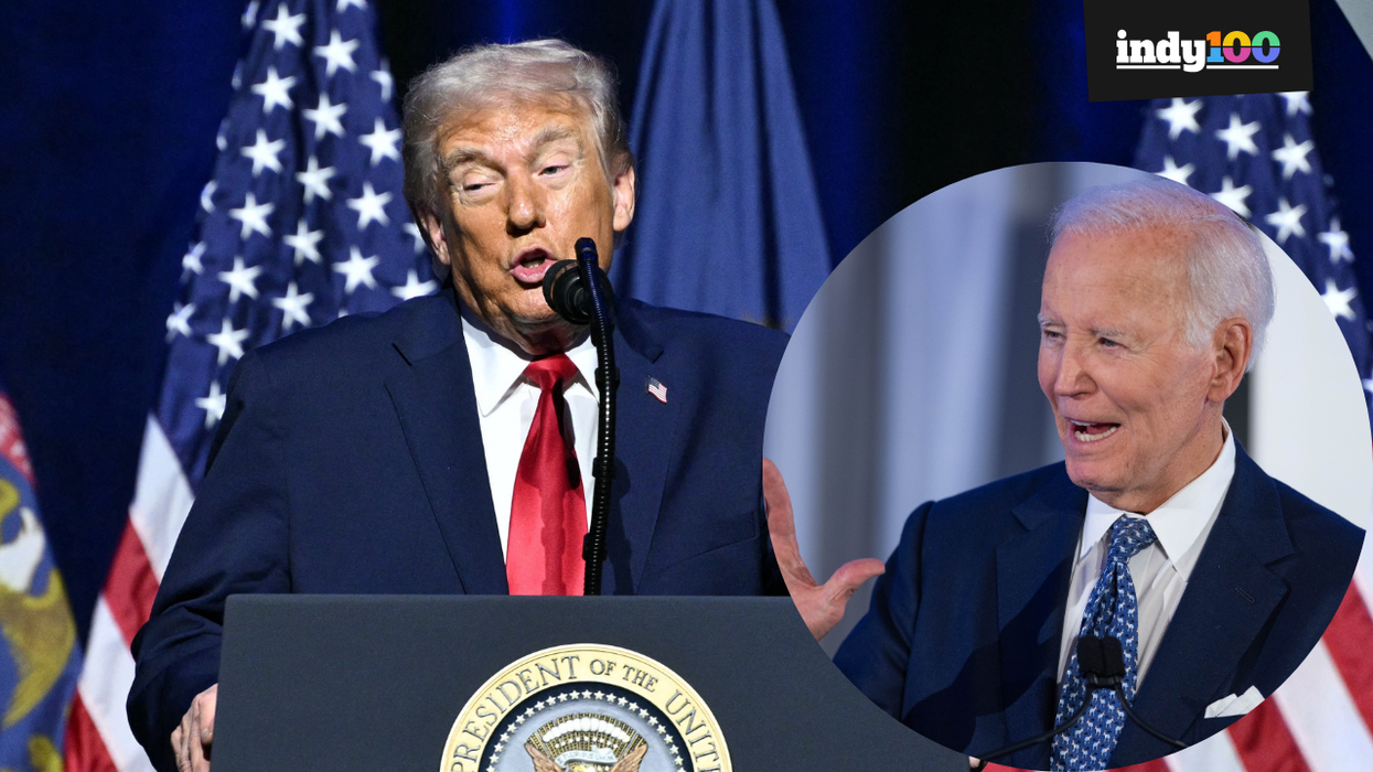 Donald Trump mocks Biden's cough to awkwardly silent room