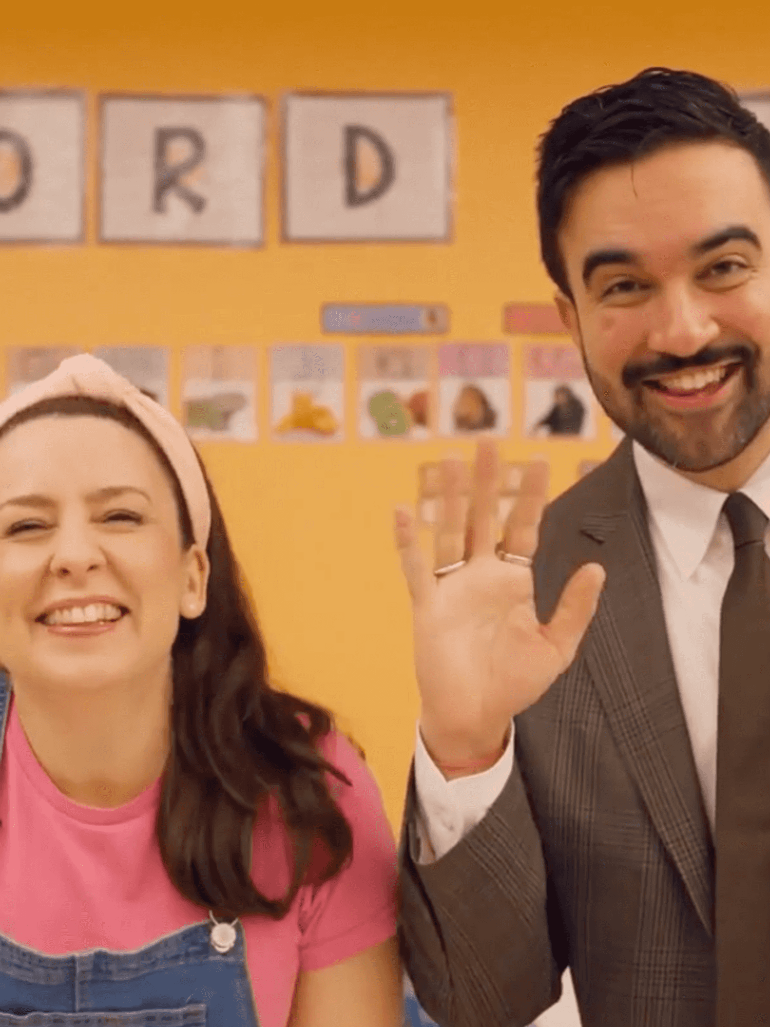 Zohran Mamdani makes surprise appearance with Ms Rachel