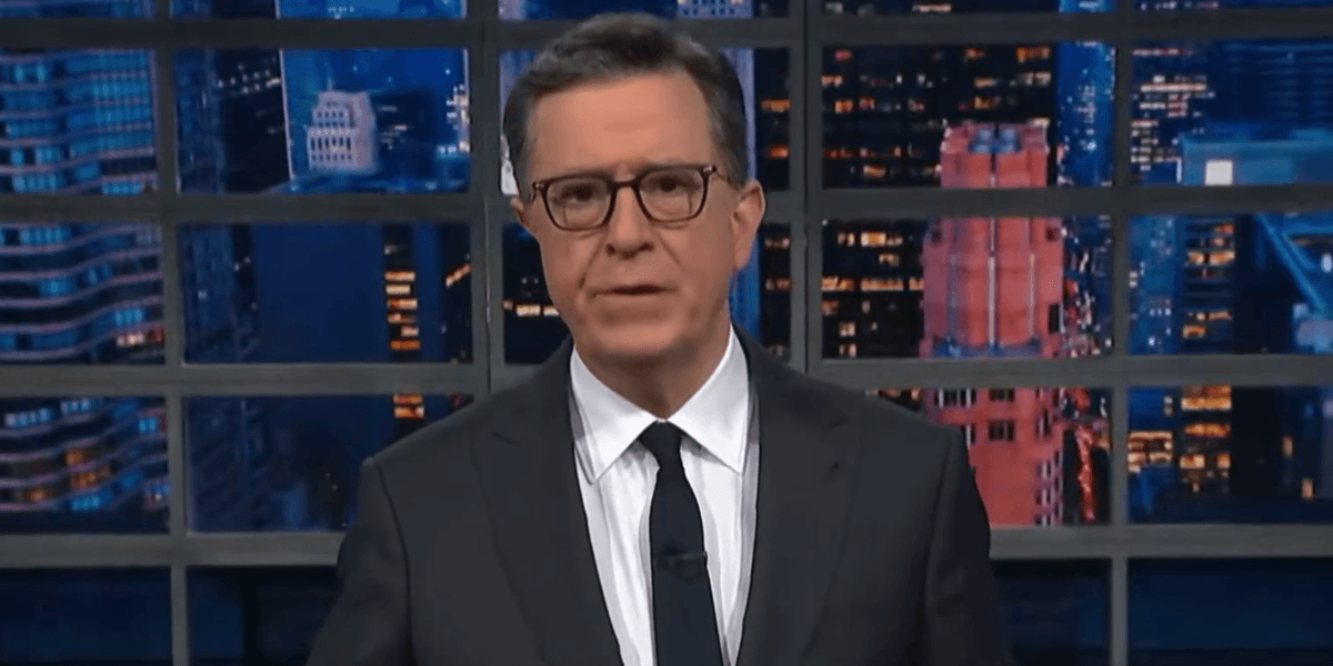 Stephen Colbert Icon Stephen Colbert takes swipe at Donald Trump's memory issues | indy100